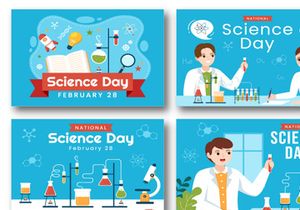 16 National Science Day Illustration