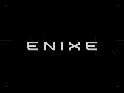 Enixe Typeface