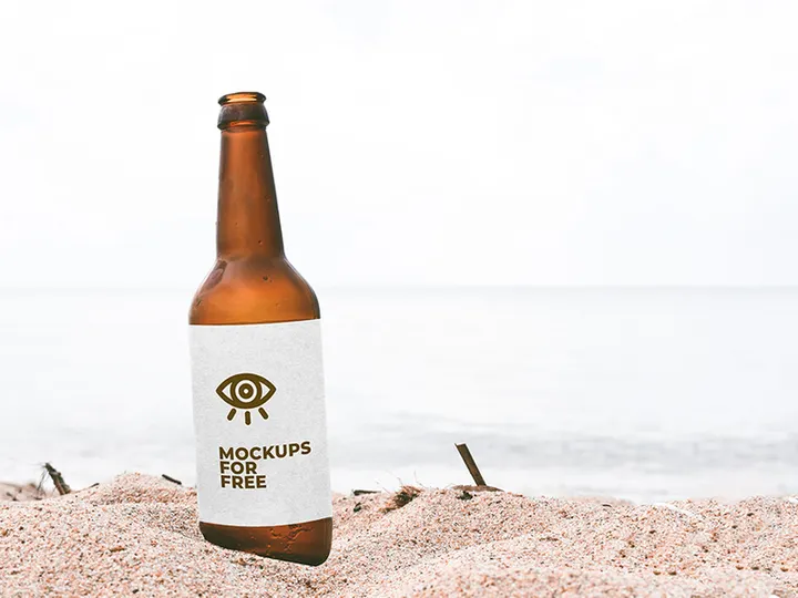 Beer Bottle Mockup