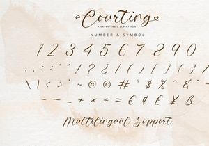Courting - Script Font