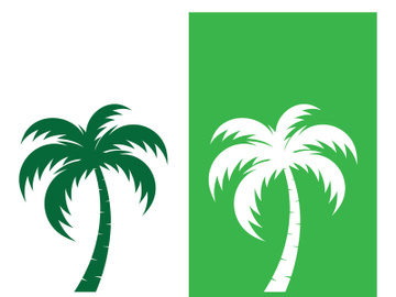 Unique and modern arabian palm tree logo design. preview picture