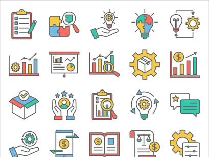 Business Icon Set V4