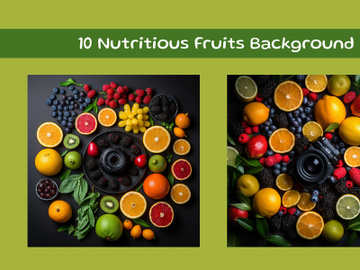 Nutritious Fruits Background preview picture