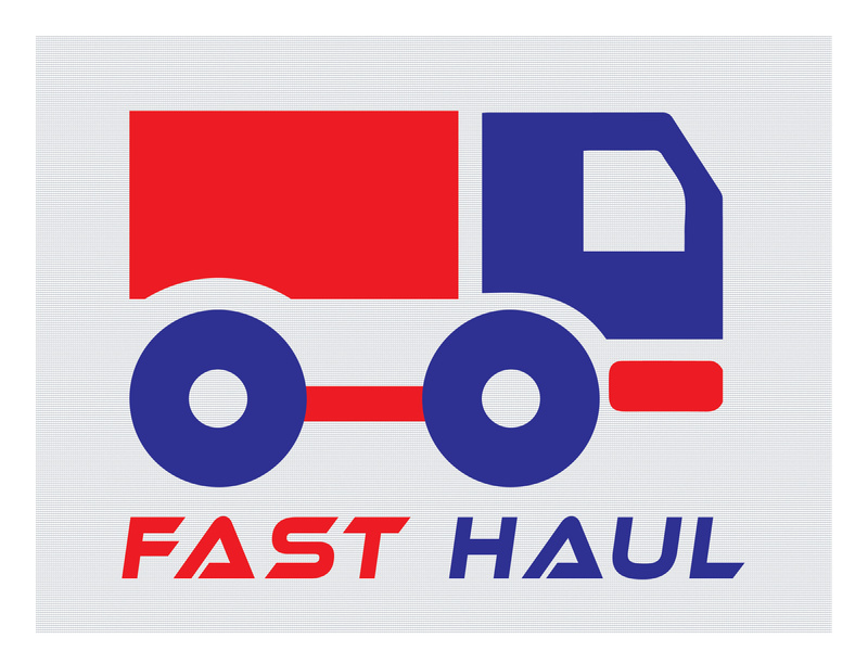 Modern Trucking Company Logo in adobe illustrator