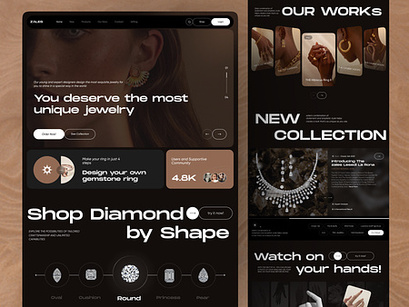 Gemstone Galleria v1.0 - Jewelry Manufacturer and Store Theme