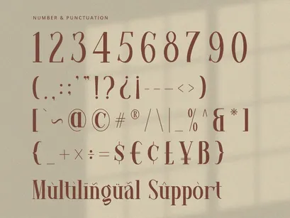 Mavero - Serif Font