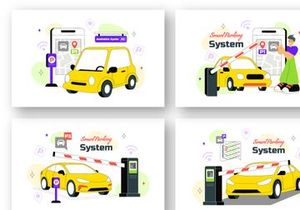 10 Smart Parking System Illustration