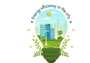10 Energy Efficiency in the City Illustration