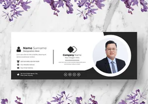 Corporate Email Signature Template Ver-15
