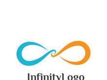 Infinity Design Vector icon illustration Logo template design