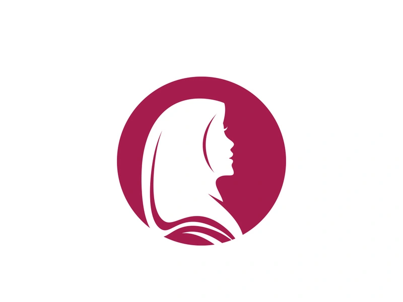 Hijab Fashion icon design