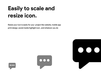 30 User Interface Glyph Icon