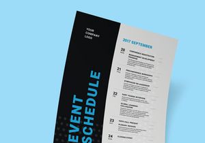 Schedule Event Poster Vol.3