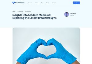 Healthpoint Pro NextJs Medical and Healthcare Website Template