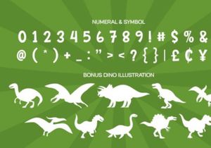 King Dino Font