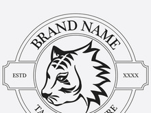 Tiger logo vintage
