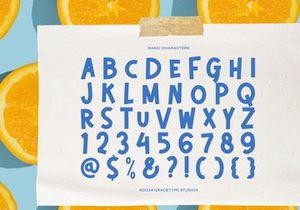 Citrida | Playful Hand Drawn