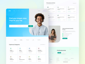 Jobi. Landing Pages preview picture