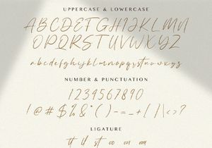 Allezia Sttacy - Handwritten Font