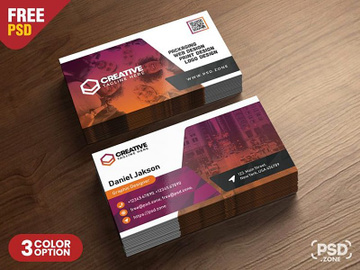 Corporate Business Card Designs PSD preview picture