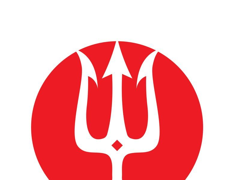 Mystic Trident Emblem Of Power magic trisula