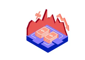 Recession Business isometric icon illustration