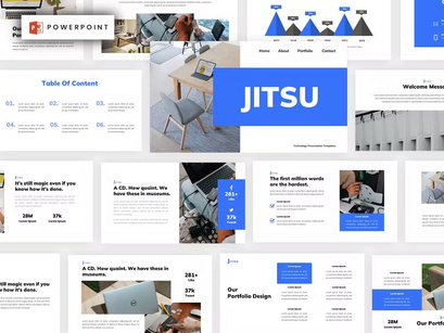 JITSU - Technology Powerpoint Template