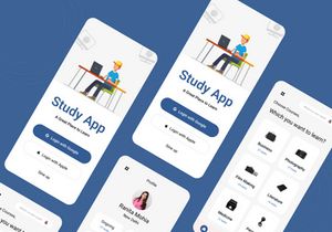 Online Course Education App Mobile Application UI Kit