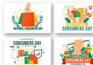 14 National Consumer Day Illustration