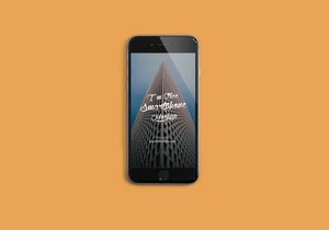 iPhone 6S Free PSD Mockup