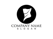 Face protection  Mask Vector logo. Medical Mask logo vector icon illustration design