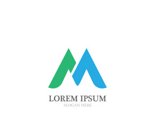 M Logo Template vector illustration design
