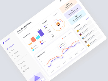 Task Management Dashboard UI Design preview picture