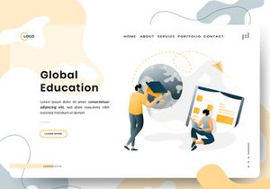 E-Learning Education Illustration