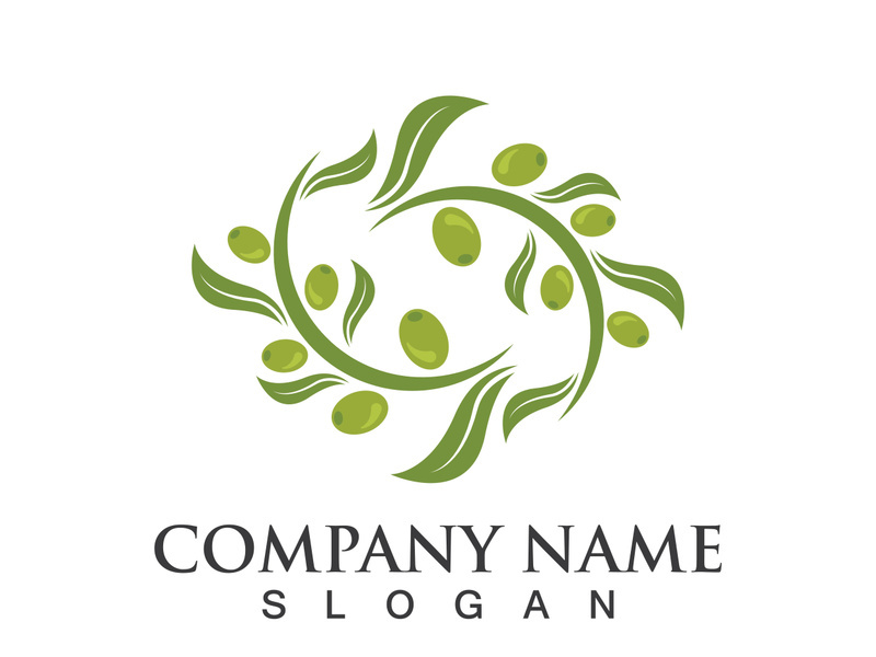Extra virgin olive oil logo icon design vector illustration
