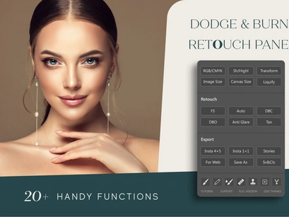 Dodge And Burn Retouch Panel