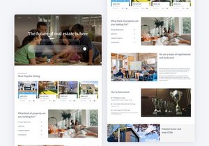 Real Estate Landing Page