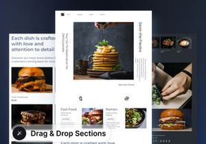 Restoo - Restaurant Landing Page UI Kit