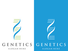 DNA element logo. Bio tech, DNA people, bio DNA, spiral DNA. Logo can be for science, pharmacy and medical.