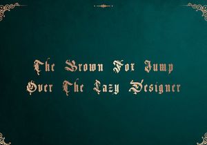 The Moriarty - Elegant Classic Font