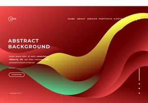 Abstract Red Background