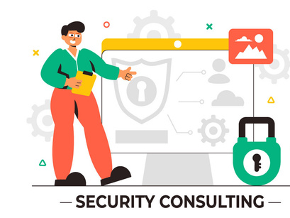 11 Security Consulting Illustration