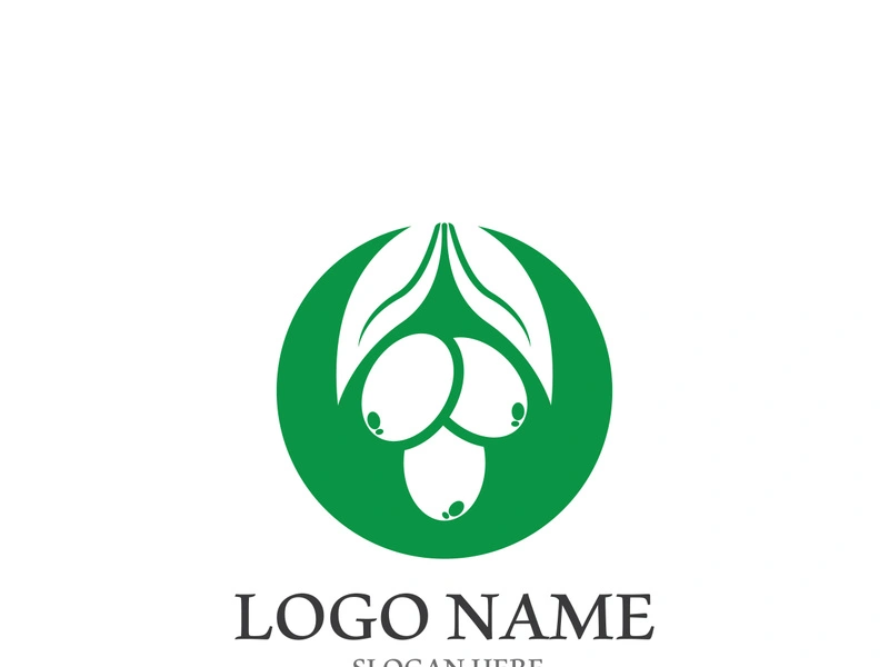 olive icon vector illustration design template