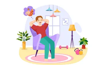 11 People Daydreaming Illustration