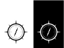 compass icon isolated on background.modern flat compass pictogram,business,marketing,internet concept.trendy simple vector symbol for websitedesign or button to mobile app.logo illustration.