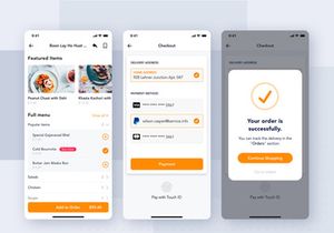 Food Delivery mobile app UI Kit