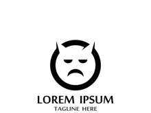 Devil sign and symbol logo