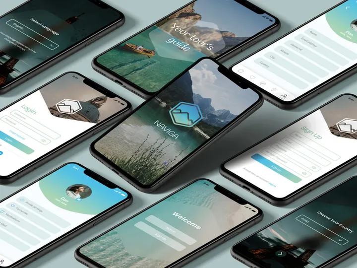 Travel App UI Kit preview picture
