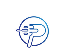 p logo and symbol vector template