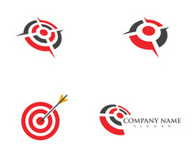 Focus icon illustration design template